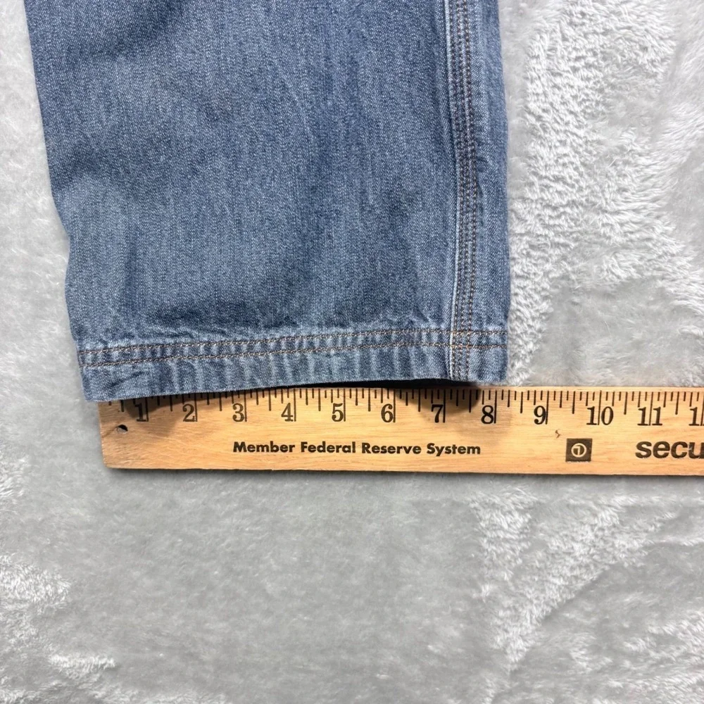 Duluth Trading Co Jeans Men 34x30 Blue Relaxed Straight Leg 100% Cotton Workwear